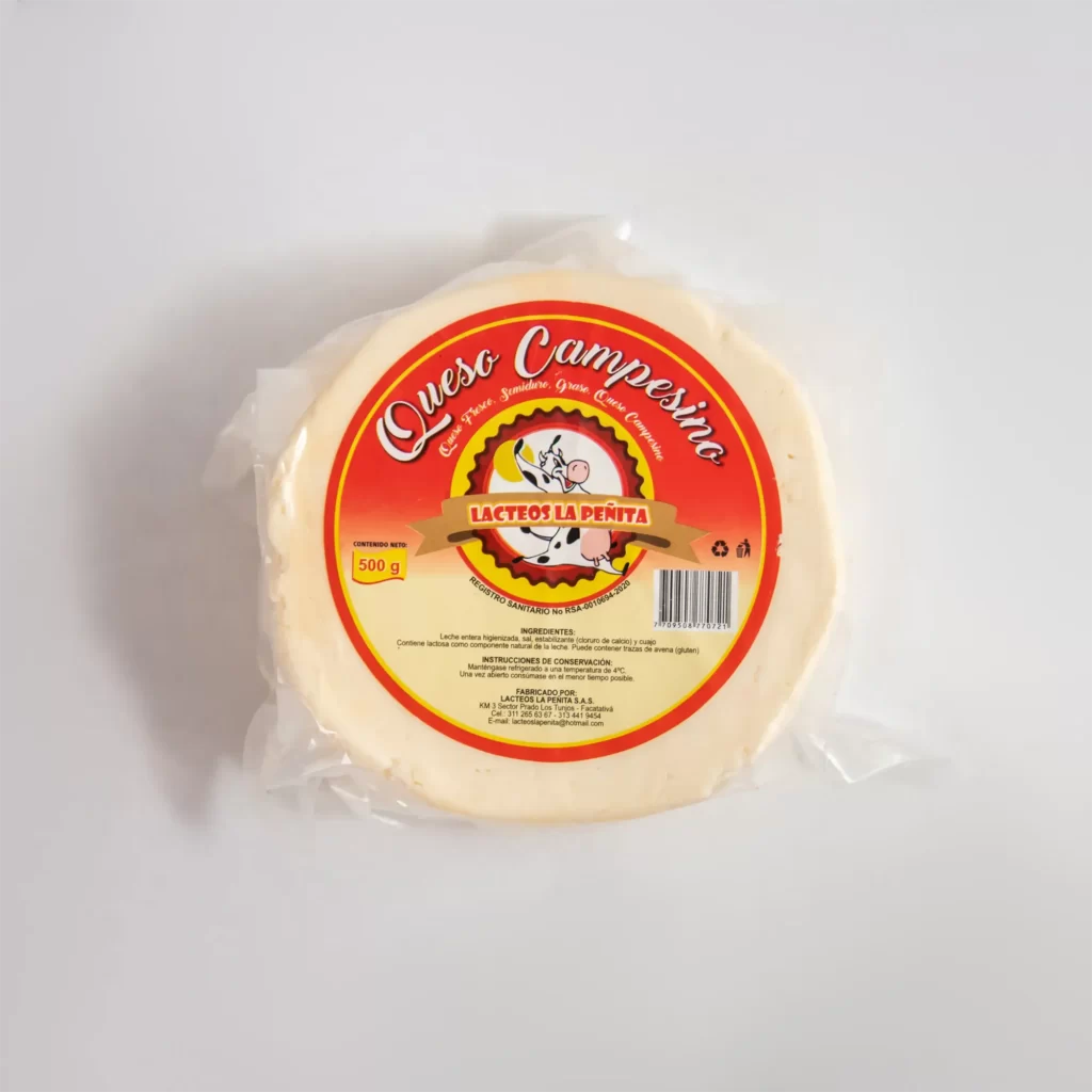 Queso Campesino Lácteos La Peñita